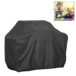 Outdoor Anti-UV Waterproof Dust-proof 210D Oxford Cloth BBQ Square Protective Bag Charcoal Barbeque Grill Cover, Size: 100x60x150cm