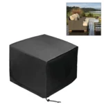 Outdoor Anti-UV Waterproof Dust-proof 210D Oxford Cloth Folding Table Chairs Protective Bag Furniture Set Cover, Size: 325x208x58cm