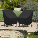 Outdoor Waterproof Dust-proof Oxford Cloth Folding Table Chairs Protective Bag Furniture Set Cover, Size: 102x79x70cm - Image 5