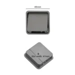 Simple Wardrobe Slotted Scrub Handle Concealed Recessed Drawer Invisible Handle, Single Hole - Image 3