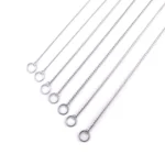 Pet Collars Pet Neck Strap Dog Neckband Snake Chain Dog Chain Solid Metal Chain Dog Collar,Length:35cm - Image 5