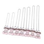 Pet Collars Pet Neck Strap Dog Neckband Snake Chain Dog Chain Solid Metal Chain Dog Collar,Length:35cm - Image 6