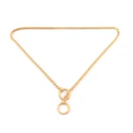 Pet Collars Pet Neck Strap Dog Neckband Snake Chain Dog Chain Solid Metal Chain Dog Collar,Length:50cm - Image 2