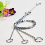 65cm Pet P Chain Pet Collars Pet Neck Strap Dog Neckband Snake Chain Dog Chain Dog Collar - Image 4