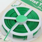 50m Gardening Accessories Tool Package Plastic Flower Wood Tie Line Twist Tie Reel Plant Tie-Line Spool with a Cutter - Image 2
