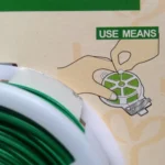 50m Gardening Accessories Tool Package Plastic Flower Wood Tie Line Twist Tie Reel Plant Tie-Line Spool with a Cutter - Image 3