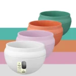 Hanging Plastic Flower Pots Hanging Pots Flower Pot With Hanging Chain,Small Size:20*13.6cm ,Random Color Delivery - Image 5