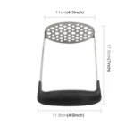 Stainless Steel Manual Pumpkin Potato Ricer Masher with Broad and Ergonomic Horizontal Handle - Image 4