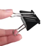 50PCS 32mm Black Metal Clip Notes Letter Paper Clip Office Bind - Image 3