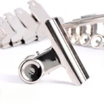 100PCS 22mm Silver Metal Stainless Steel Round Clip Notes Letter Paper Clip Office Bind Clip - Image 4