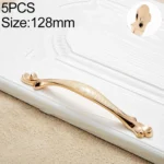 5 PCS 6587_128 Topaz Drawer Cabinet Handle