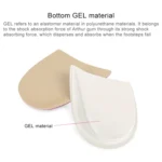 Upgraded Version of Men And Women O / X Leg Correction Insole Inside / Outside Eight Feet Orthopedic Correction Heel Pad - Image 4