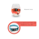 PVC Material Waterproof Adjustable Dual Loop Pet Dogs Collar, Suitable for Ferocious Dogs, Size: S, Collar Size: 24-36 cm - Image 7