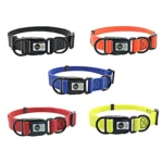 PVC Material Waterproof Adjustable Dual Loop Pet Dogs Collar, Suitable for Ferocious Dogs, Size: S, Collar Size: 24-36 cm - Image 2