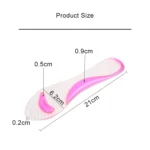 Women Silicone Gel Massage Arch Support Insoles Orthotic Flatfoot Prevent Foot Cocoon High Heels Shoes Pad ,Random Color Delivery - Image 8