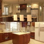 10 PCS 5085 Large Gold Ring Bellflower Pattern Single Hole Ceramic Cabinet Handle - Image 5