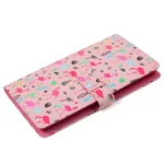 Pink Flamingo Pattern 3 inch DIY PU Mini Creativity Insert Type 32 Pages Exquisite Photo Album for Polaroid - Image 2