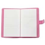 Pink Flamingo Pattern 3 inch DIY PU Mini Creativity Insert Type 32 Pages Exquisite Photo Album for Polaroid - Image 3