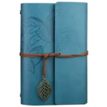 Creative Retro Autumn Leaves Pattern Loose-leaf Travel Diary Notebook, Size: M - Image 3
