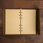 Creative Retro Autumn Leaves Pattern Loose-leaf Travel Diary Notebook, Size: M - Image 5