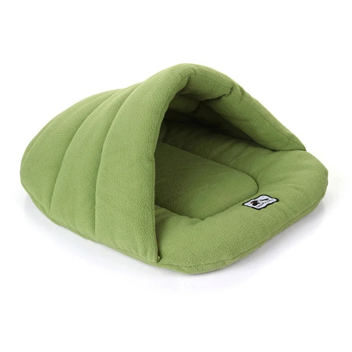 HC7914G_1.webp Slipper Shape Polar Fleece Warm Thicken Pet Dogs Cats House Size: L, 58×68×32cm - Image 2