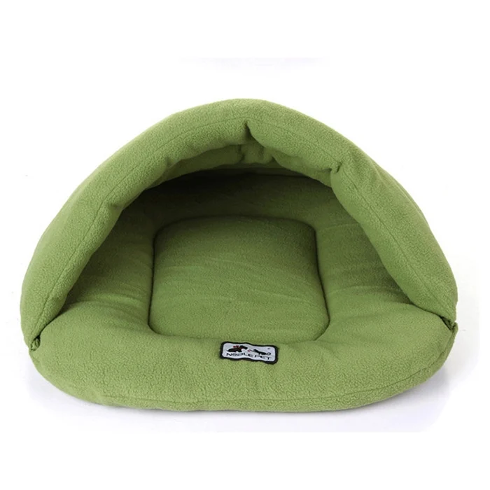 HC7914G_2.webp Slipper Shape Polar Fleece Warm Thicken Pet Dogs Cats House Size: L, 58×68×32cm - Image 3