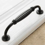 5 PCS 6064_128 Thickened Drawer Cabinet Handle (Black) - Image 2