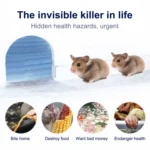 Electronic Ultrasonic Mosquito Rat Pest Control Repeller with LED Light, US Plug, AC90V-250V (White+Blue) - Image 5