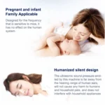 Electronic Ultrasonic Mosquito Rat Pest Control Repeller with LED Light, US Plug, AC90V-250V (White+Blue) - Image 7