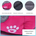 Four Seasons Genuine Warm Pet Dog Kennel Mat Teddy Pomerang Dog Mat, Size: S, 43×32×10cm - Image 9