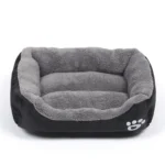 Four Seasons Genuine Warm Pet Dog Kennel Mat Teddy Pomerang Dog Mat, Size: XL, 80×60×16cm - Image 2