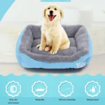 Four Seasons Genuine Warm Pet Dog Kennel Mat Teddy Pomerang Dog Mat, Size: XL, 80×60×16cm - Image 10
