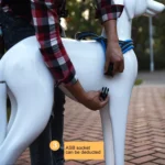 Pet Dogs A7 Reflective Polyester Chest Harness Lead Leash Traction Big Dogs Safety Chain Rope Collar, Size: L, 2.5*68*84cm - Image 5