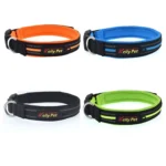 Pet Dogs Polyester Reflective Breathable Pets Collar Traction Lead Leash, Size: L, 2.5*47*54cm - Image 2