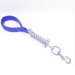 Pet Medium Large Dogs Cushion Traction Rope Spring Foam Handle Explosion-proof Short Chain, Size: 3mm*40cm, Foam Width: 2cm - Image 3
