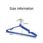 10pcs Household Stainless Steel PVC Coating Anti-skid Traceless Clothes Drying Rack - Image 3