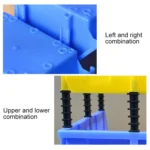 Thickened Oblique Plastic Box Combined Parts Box Material Box, Random Color Delivery, Size: 47cm x 30cm x 18cm - Image 3