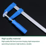 80 x 500mm F Clamps Wood Working Heavy Duty Cast Iron Metal Clamp Bar Clamp - Image 2