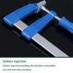 80 x 500mm F Clamps Wood Working Heavy Duty Cast Iron Metal Clamp Bar Clamp - Image 4