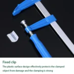 80 x 500mm F Clamps Wood Working Heavy Duty Cast Iron Metal Clamp Bar Clamp - Image 6