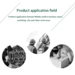 80 x 500mm F Clamps Wood Working Heavy Duty Cast Iron Metal Clamp Bar Clamp - Image 8