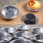 100pcs / Pack Aluminum Foil Egg Tart Cup Cake Holder, Size: 7.5 x 4 x 2cm - Image 5