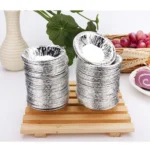 100pcs / Pack Aluminum Foil Egg Tart Cup Cake Holder, Size: 7.5 x 4 x 2cm - Image 7