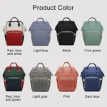 Multi-functional Double Shoulder Bag Handbag Waterproof Oxford Cloth Backpack, Capacity: 16L - Image 11