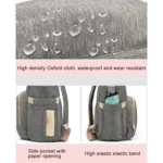 Multi-functional Double Shoulder Bag Handbag Waterproof Oxford Cloth Backpack, Capacity: 16L - Image 8
