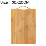 Kitchen Rectangular Bamboo Chopping Block Thickening Cutting Board,  Size: 30cm x 20cm