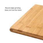 Kitchen Rectangular Bamboo Chopping Block Thickening Cutting Board,  Size: 30cm x 20cm - Image 4