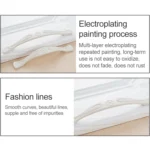 3 PCS 6569_128 Ivory Cabinet Wardrobe Handle - Image 3