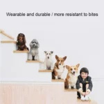 Dog Bone Pattern Big Soft Warm Kennel Pet Dog Cat Mat Blanket,  with Rattan Mat & Blanket Size: XL, 90×70×15cm - Image 6