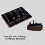 Durable Four-frame ABS Cash Coin Register Insert Tray Cashier Drawer Storage Cash Register Tray Box Classify Organizer - Image 6